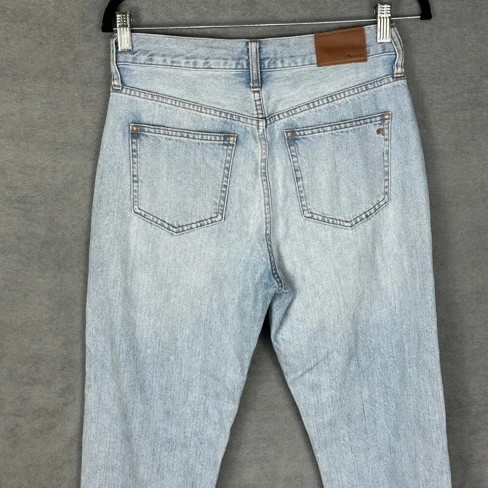Madewell Jeans Womens 27 Blue Perfect Summer Jean Light Wash High Rise Denim - Picture 4 of 12